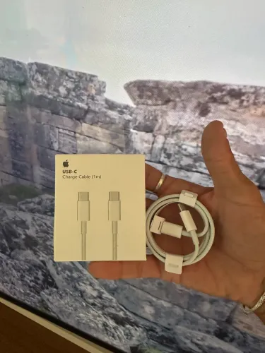 Cabo Tipo C para Tipo C 1 Metro Compatível com iPhone 15 16 17 Pro Max Entrega Imediata