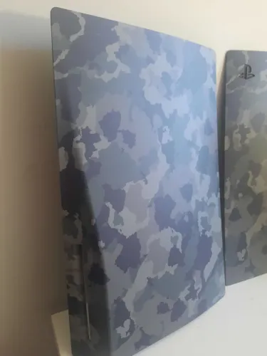 Faceplate tampa para PS5 FAT com leitor de mídia