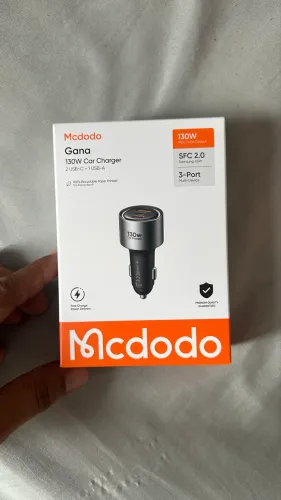Carregador Veicular 130W - 3 Portas USB-C + USB-A