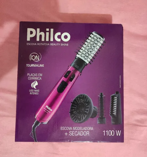 Escova Rotativa Philco Beauty Shine 1100W