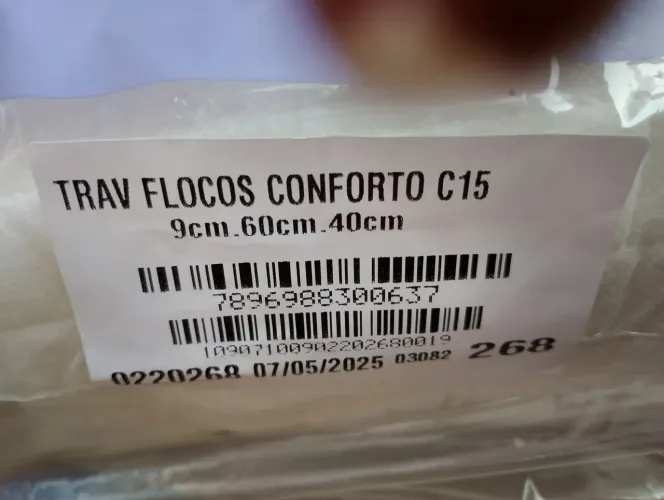 Travesseiro Flocos Ortobom