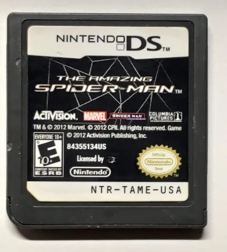 The Amazing Spider man Usado Original Nintendo Ds Somente Cartucho