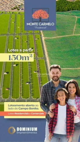 Lançamento Terreno à venda, 150 m² por R$ 145.000 - loteamento Comercial Monte Carmelo - I