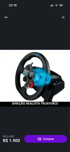 VOLANTE LOGITECH 29 PS4 PS5 CPU