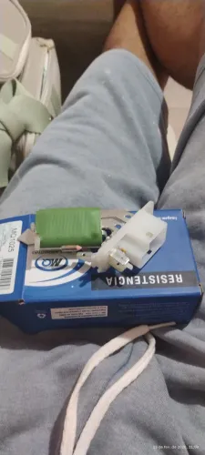 Resistência do ventilador interno do astra com ar