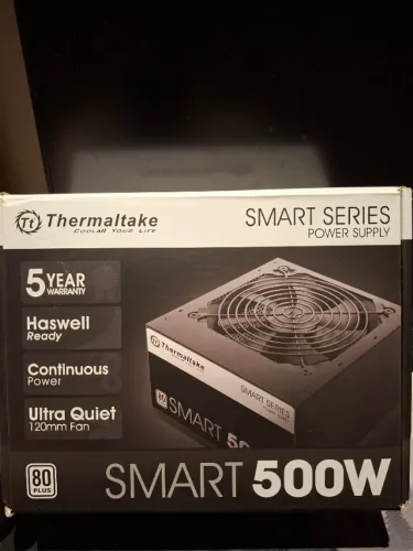 Fonte Thermaltake Smart 500W 80+ White
