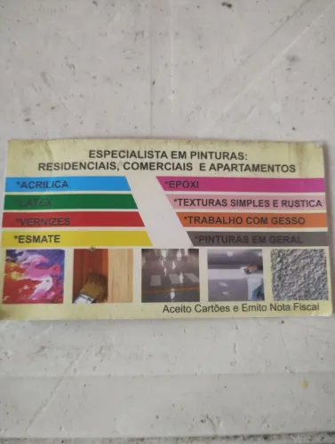 Pintor disponível *