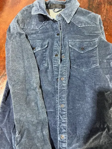 Camisa Jean bem grossa 