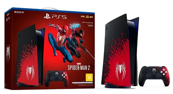 Sony PlayStation 5 825GB Marvel?s Spider Man 2 Limited Edition Mídia Física
