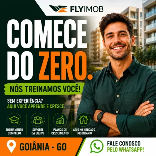 Quer Trabalhar com Imóveis? Seleção Aberta em Goiânia