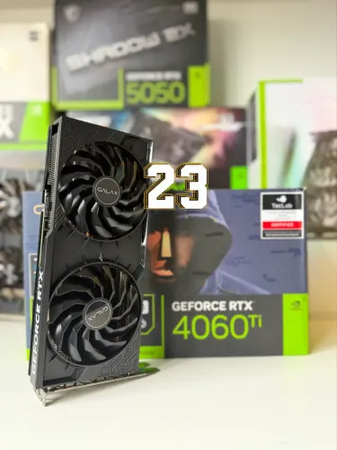 PLACA DE VÍDEO RTX 4060TI 8GB GALAX @23GAMER_