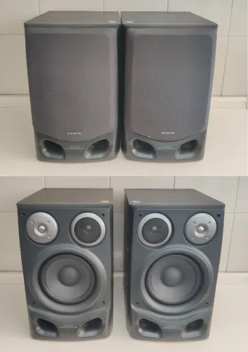 Caixa Acustica Aiwa Nsx 999