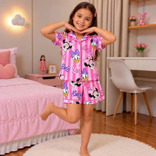 Pijama Infantil - Menino e Menina 2 a 10 anos