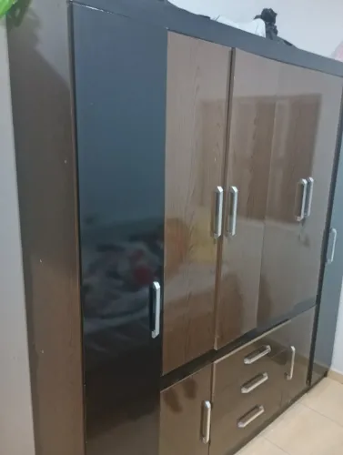 Kit - Quadra roupa, Painel de TV e armário de cozinha