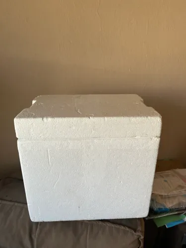 Caixas de isopor