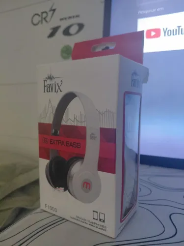Headphone Fone de Ouvido Favix F1003 Extra Bass