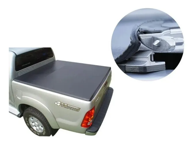 Capota Lona Marítima Completa Hilux C Dupla 2005 à 2015 - Flash Cover
