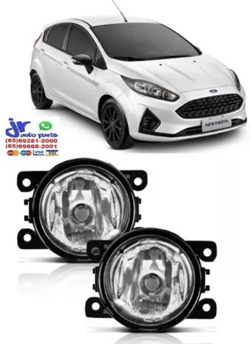 Par Farol De Milha Auxiliar New Fiesta 2013 2014 2015 2016 2017 (Reposição)