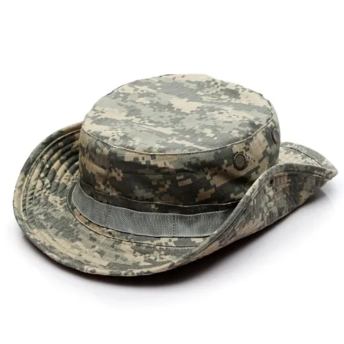 Chapéu Bucket Hat Pesca Selva Proteção solar Excelente Qualidade Aba Grossa