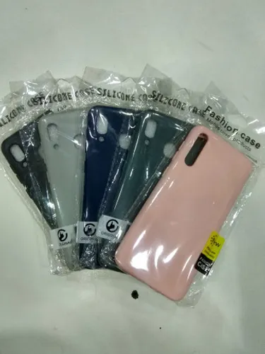 Capa Silicone Samsung A30 Fosco Coloridas Novo