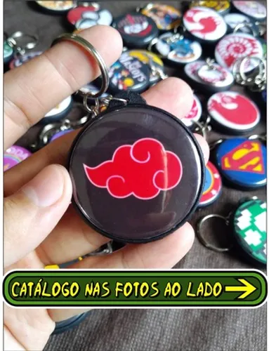 Chaveiros Naruto Shippuden (Parte 3) - NerdDog Store Akatsuki Itachi Konoha Hokage