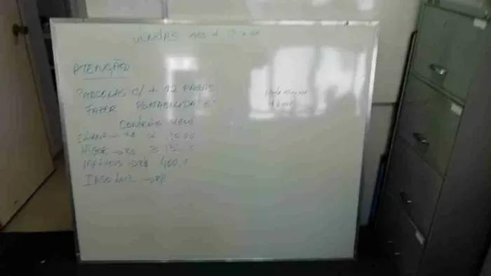 Quadro em lousa branca, diversas medidas, usasos, originais.