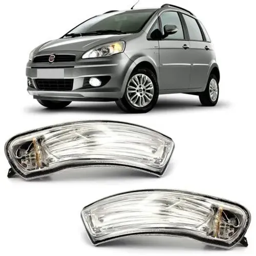 Pisca de Retrovisor Fiat Idea 2011 à 2016 - LD LE - Led - Metagal