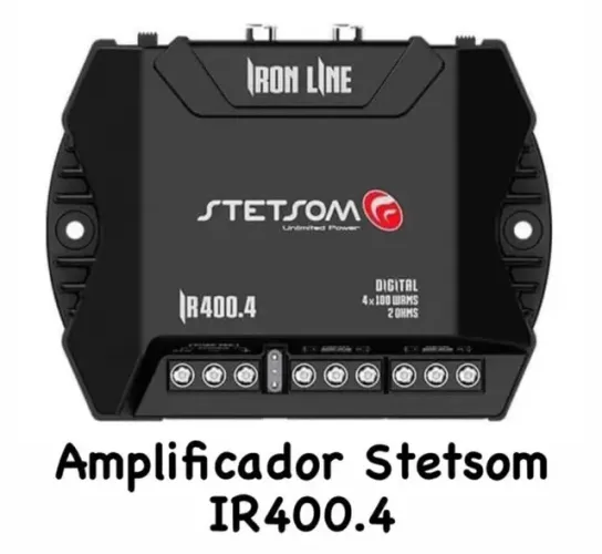 Amplificador stetsom 400.4 novo na loja