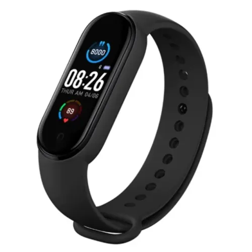 Smartwatch Modelo MI Band 5 Fitness Relógio Inteligente Monitora o Sono 9855