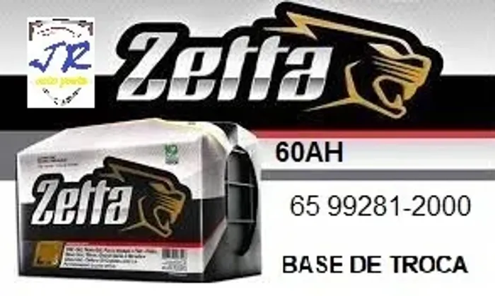 Bateria Zetta 60 Amperes 12V Selada