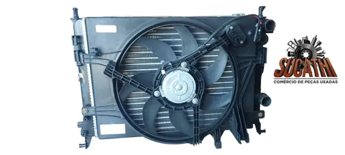 Kit Radiador Defletor Condesador Fiat Idea 1.6 16v 2011 2016