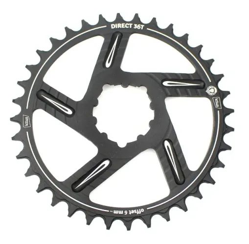 Coroa Unica Ictus Direct Mount Para Pedivela Sram Offset 0/3/6mm 9928