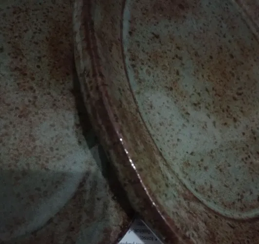 Travessas de cerâmica rupestre.