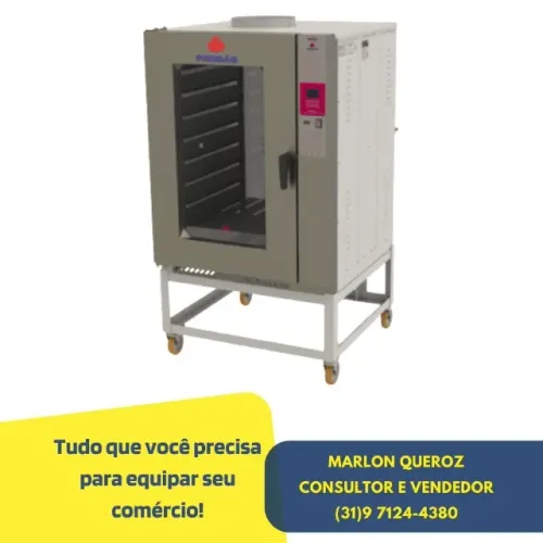 Forno 8 Esteiras Turbo a Gás Progas Novo