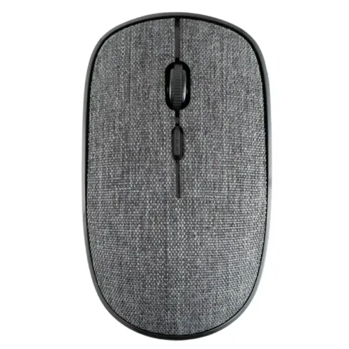 Mouse Sem Fio USB GT Colors em Tecido Grey - WZetta
