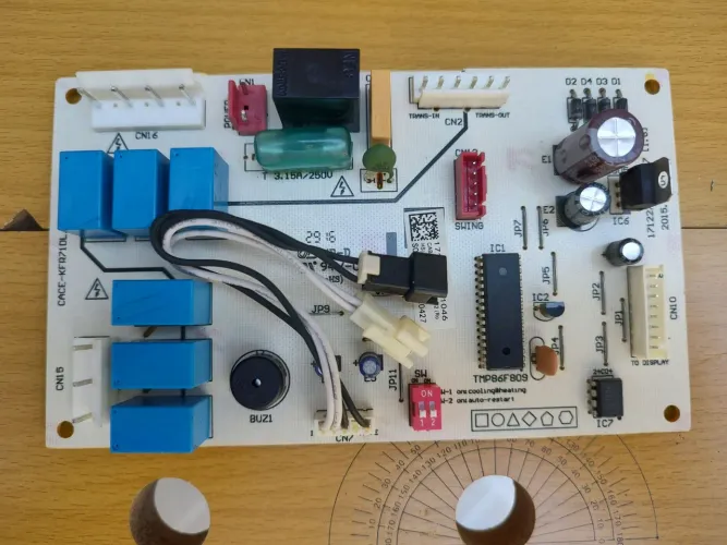 Placa ar condicionado carrier