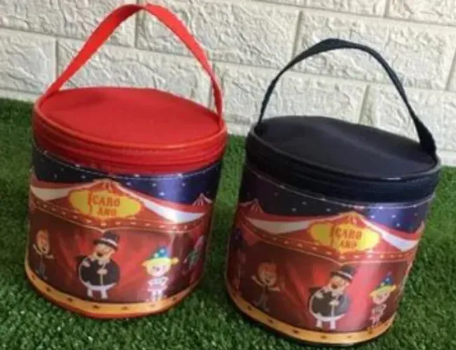 Bolsinha personalizada tamborsinho para lembrancinha