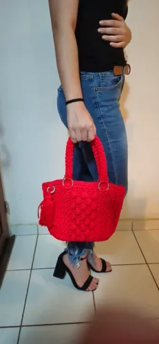 Bolsa de choche artesanal