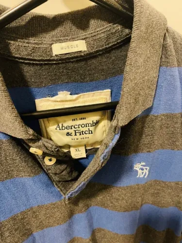 Camisa polo Abercrombie & Fitch listrada