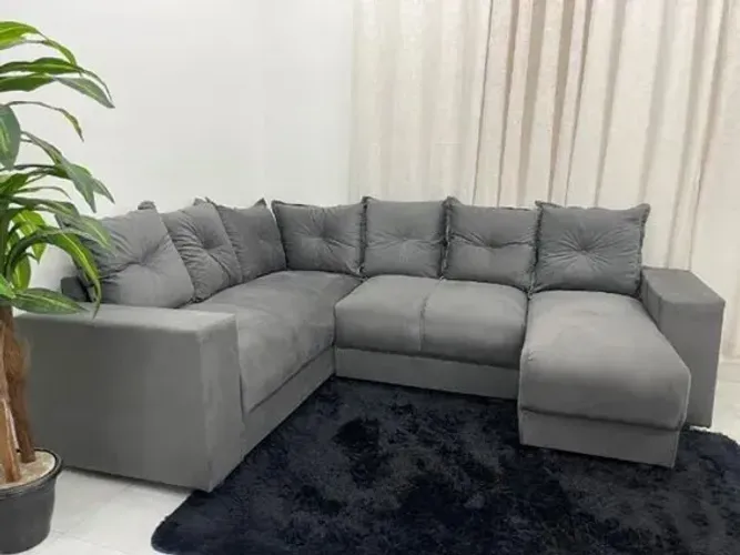 Sofá Canto 5070. Produto Novo. Pronta Entrega.