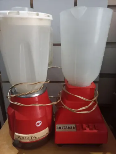 Liquidificador antigo 1 walita 1 britania preço cada