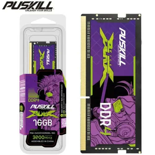 Memória Notebook PUSKILL (LACRADO) KILLBLADE Ddr4 16gb 3200mhz Cl22 1.2v Gamer (LACRADO)