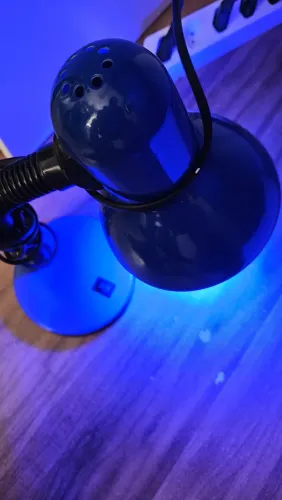 Luminária de mesa - LED Azul