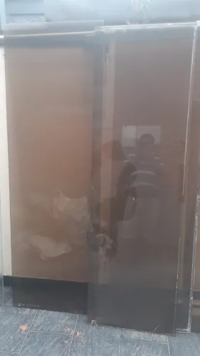 2 Portas de Vidro Blindex Fume para Box