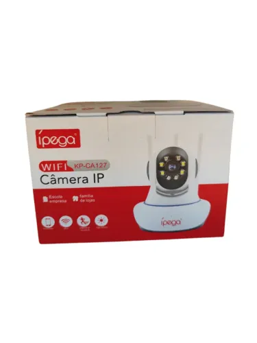 Câmera IP Visão Noturna Muita Qualidade Vigilância Segurança