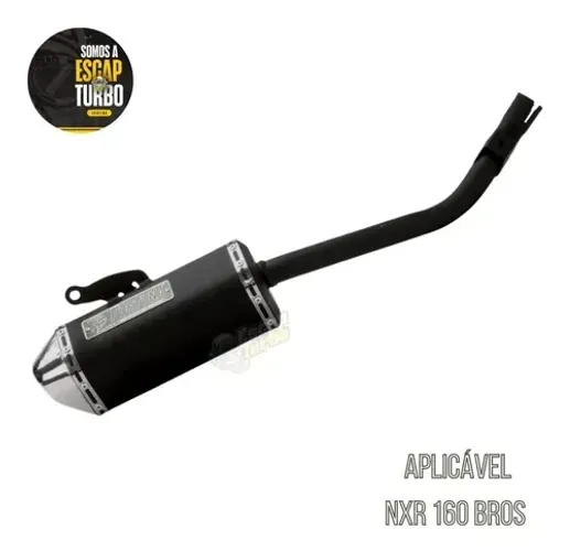 Escapamento Bros Nxr 160 Ponteira Mini Tri Honda Nxr 160