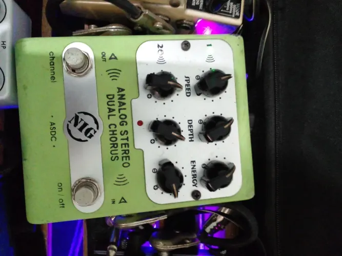 Pedal de dual Chorus Stereo Nig