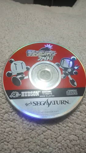 Bomberman fight original japonês sega saturno