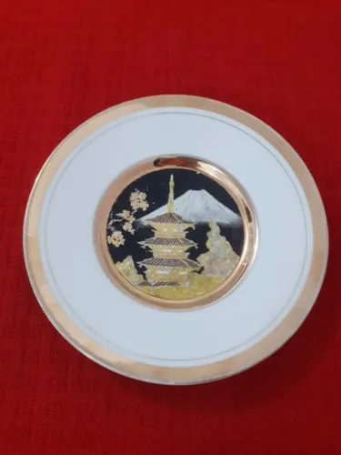 Placa Decorativa Arte Chokin Japão