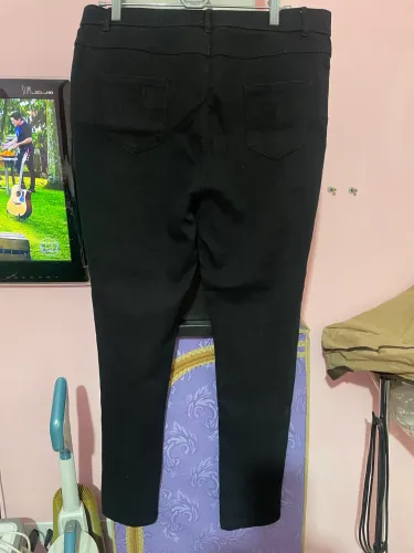 Calça preta plus size